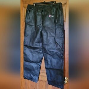Frogg Toggs XL Black Pants Drawstring Waist